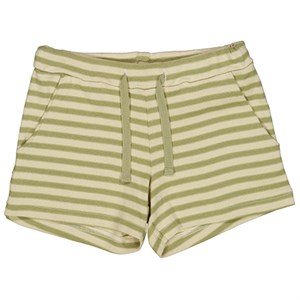 Wheat - Walder Shorts, Green Stripe